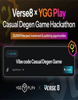 Verse8 × YGG Play | Casual Degen Game Hackathon